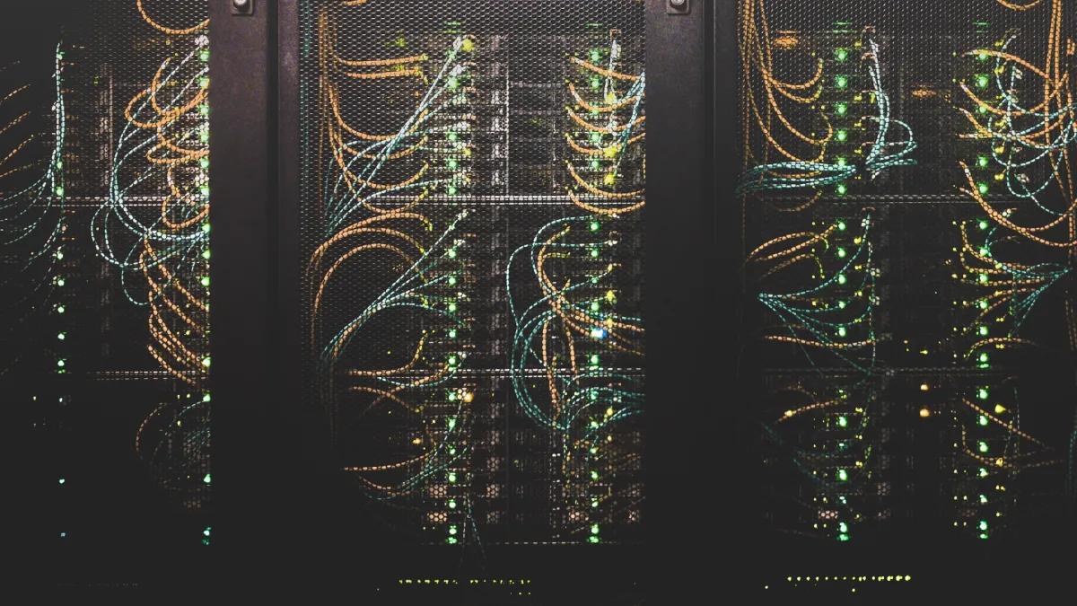 The servers in the datacenter